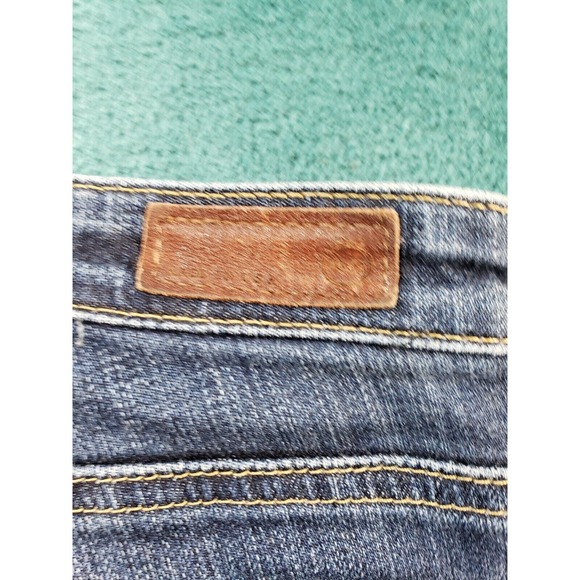 Adriano Goldschmied Jeans Sz 28 Women Blue Pants Stretch Aubrey Skinny Straight - Picture 13 of 14